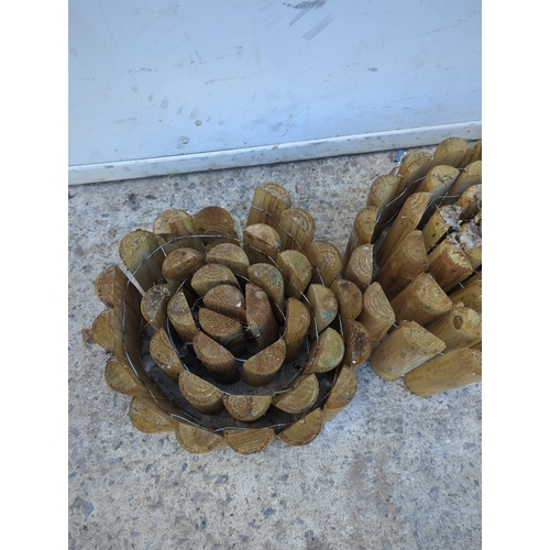 113 - Treated Pine Log Roll Edging