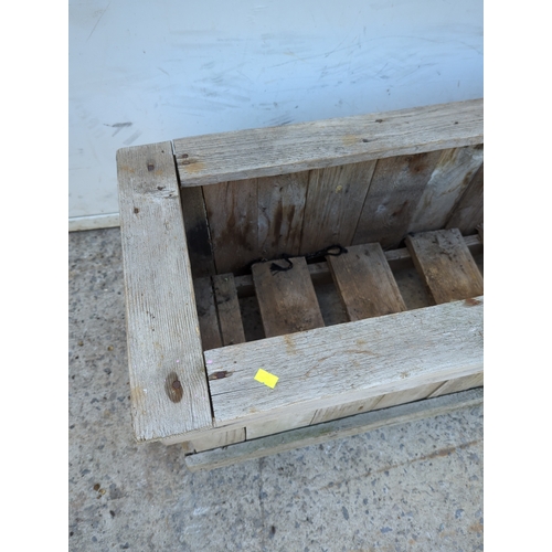 114 - Rustic Pine Planter Box