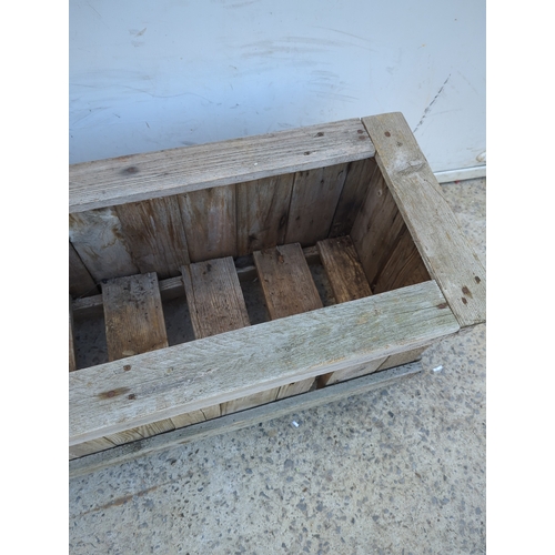 114 - Rustic Pine Planter Box