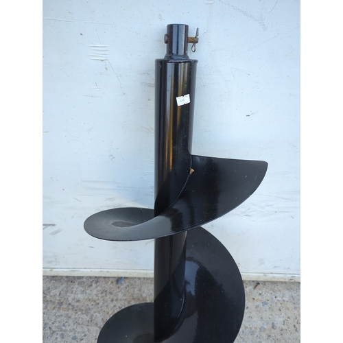 124 - Steel Earth Auger Drill Bit
