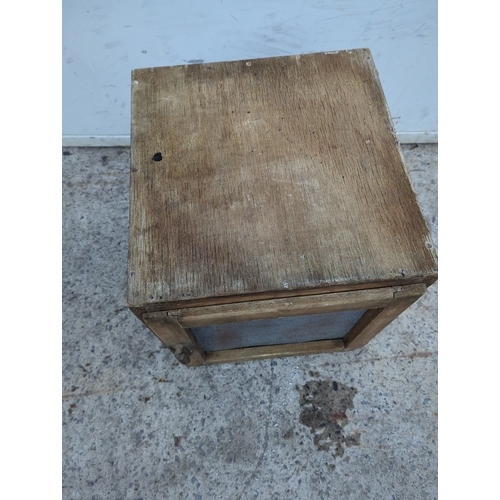 146 - Oak Mesh Garden Box