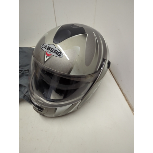 19 - Caberg Motorcycle Helmet with Cover