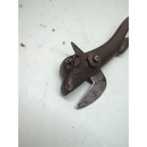 2 - Cast Iron Bull Can Opener