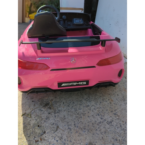 39 - Mercedes-Benz AMG Ride-On  Battery Powered Car