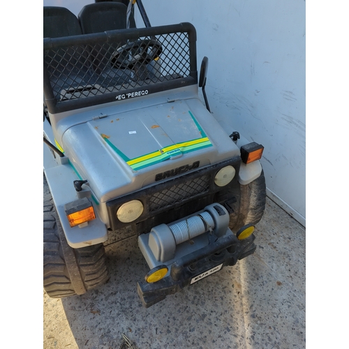 40 - Peg Perego Gaucho Electric Ride-On Car