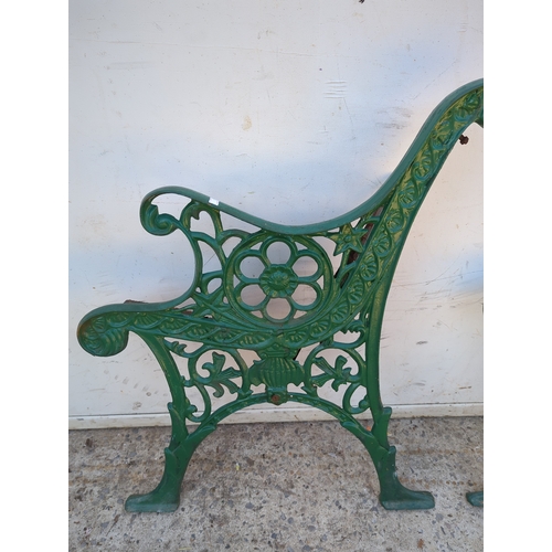 47 - Cast Iron Garden Bench Ends