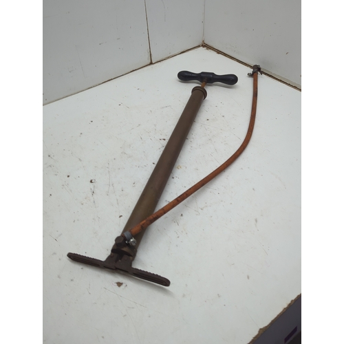 5 - Metal Hand Operated Bicycle Pump