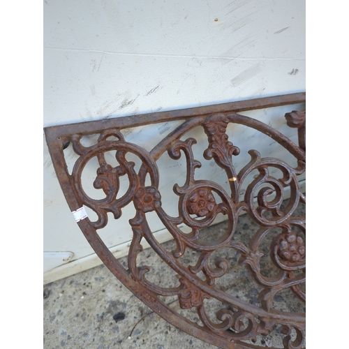 50 - Iron Decorative Door Mat Stand