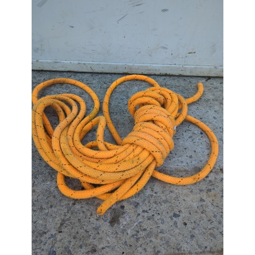 72 - Yellow Climbing Rope