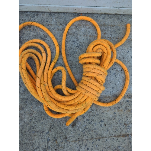 72 - Yellow Climbing Rope