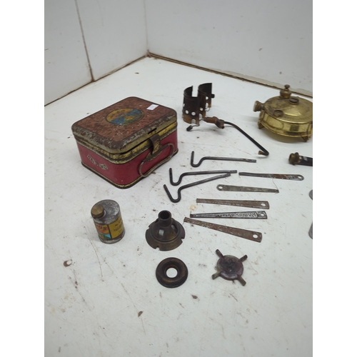 8 - Primus No. 96 Brass Camp Stove Set