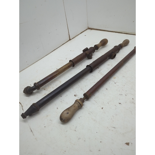 9 - Abol Siphons with Wooden Handles