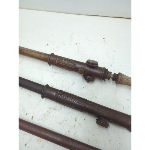 9 - Abol Siphons with Wooden Handles