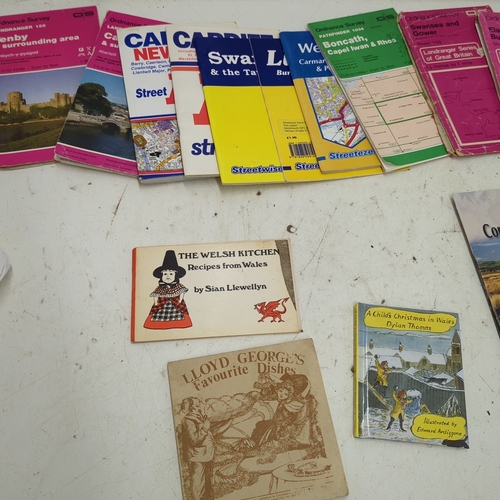 234 - Ordnance Survey Maps and Welsh Books Collection