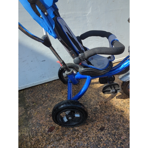 267 - Raleigh Tricycle Pushchair Combo