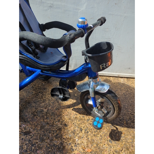 267 - Raleigh Tricycle Pushchair Combo