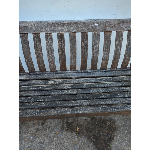 101 - Teak Garden Bench