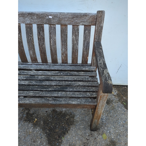 101 - Teak Garden Bench