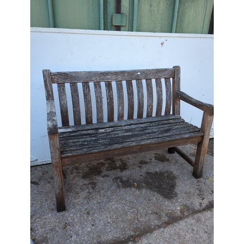 101 - Teak Garden Bench