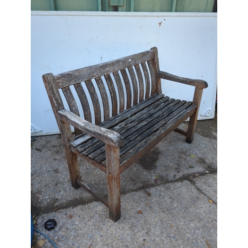 101 - Teak Garden Bench