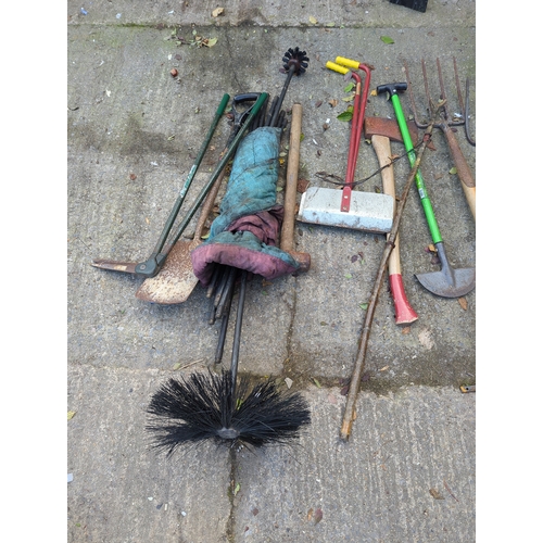 108 - Selection of Garden Tools including Fork and Loppers