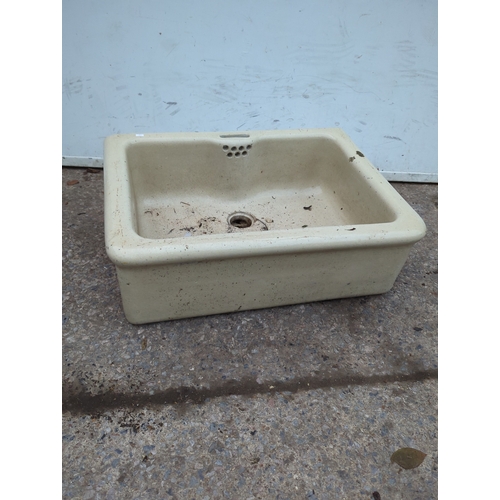 127 - Ceramic Sink Basin