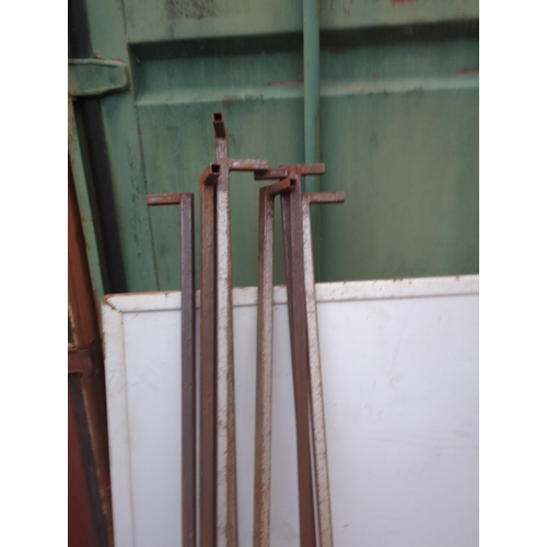 132 - Market Stall With Green and White Cover