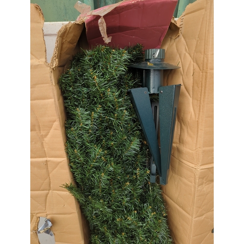 134 - Canadian 8ft Artificial Christmas Tree 269/5530(D)