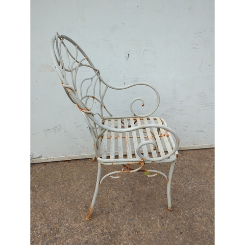 137 - Metal Garden Chair