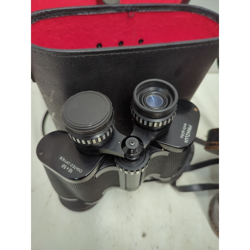 14 - Lot of Binoculars and Fishing Accessories