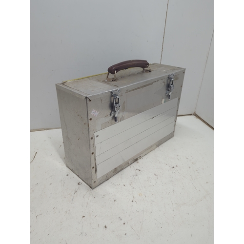 1603 - Metal Storage Box with Handle