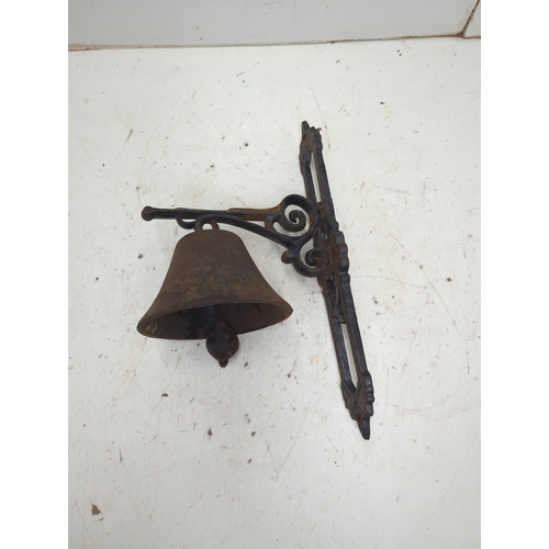 8 - Cast Iron Wall Bell