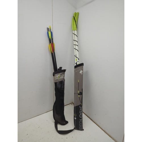 140 - Geologic Startech Archery Bow Set with Arrows