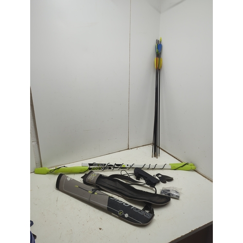 140 - Geologic Startech Archery Bow Set with Arrows