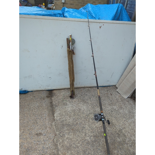 250 - Selection of Fishing Rods and Reels