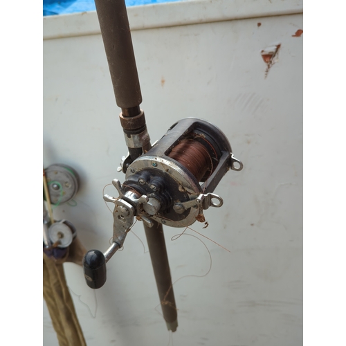 250 - Selection of Fishing Rods and Reels