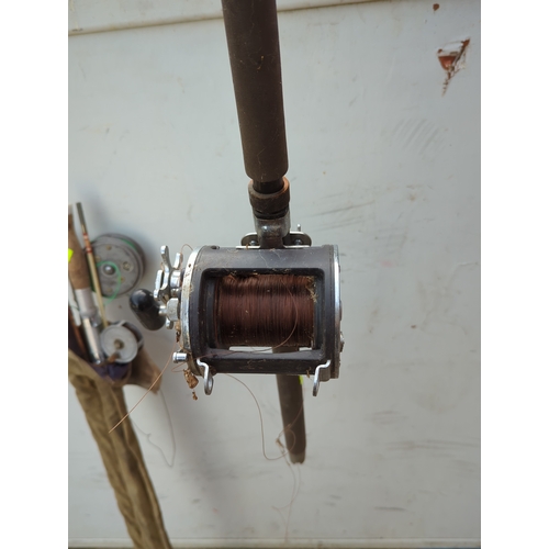 250 - Selection of Fishing Rods and Reels