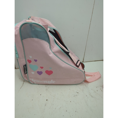 151 - LMNADE Stars/Hearts/Flowers Roller Skates with Bag