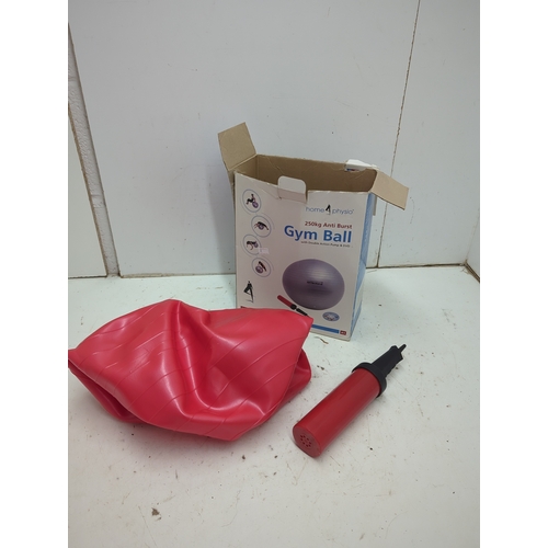 153 - Home4Physio Gym Ball 250kg Anti Burst with Pump