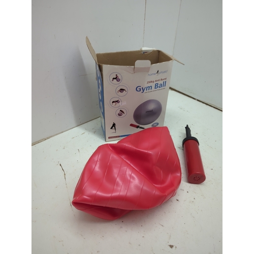 153 - Home4Physio Gym Ball 250kg Anti Burst with Pump