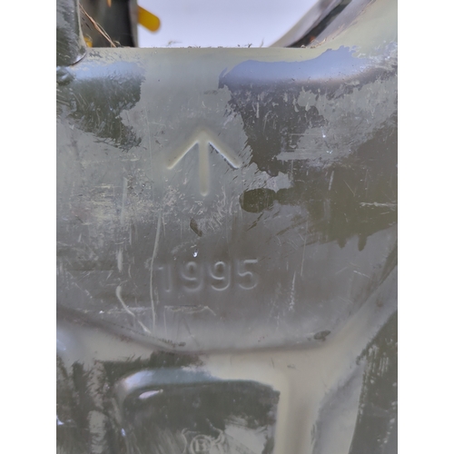 156 - Green Metal Gerry Can for Diesel Fuel