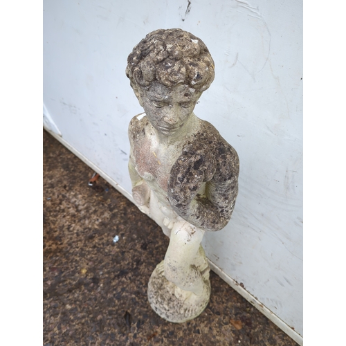 122 - Stone Garden Statue