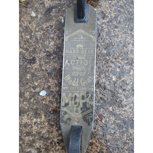 123 - Madd Gear Pro Scooter and Marvel Scooter Lot