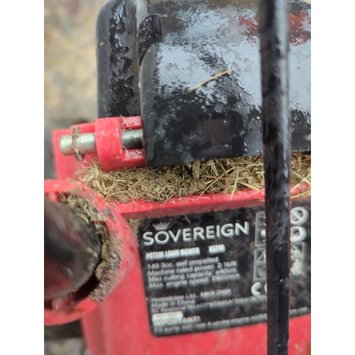 136 - Sovereign XSZ40 Petrol Lawnmower