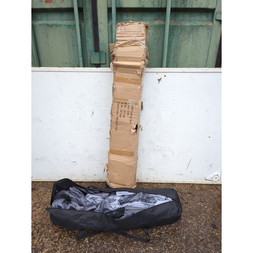 143 - 3x3M Grey Folding Tent