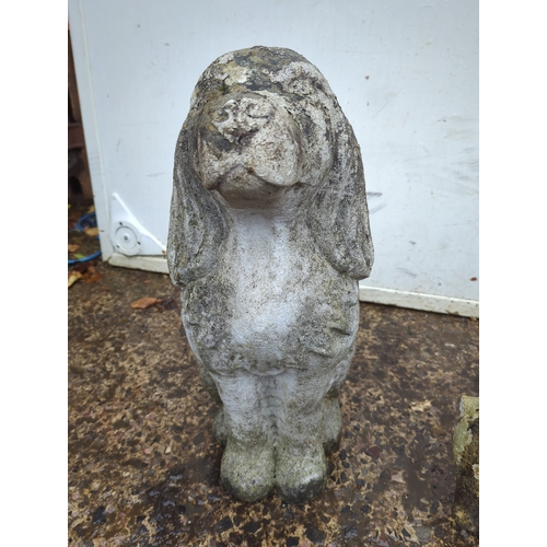 151 - Selection of Concrete Garden Animal Ornaments