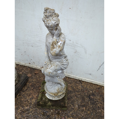 153 - Pair of Outdoor Garden Statues