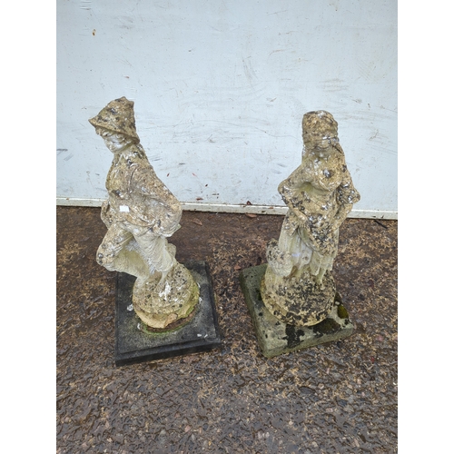 154 - Pair of Decorative Garden Statues