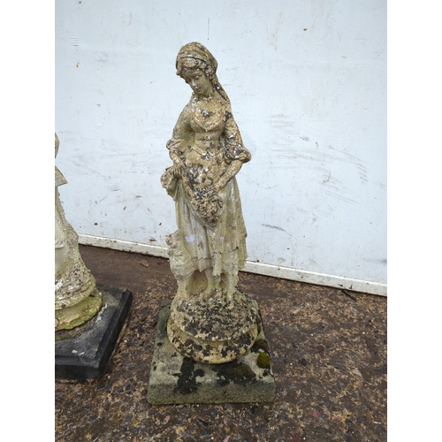 154 - Pair of Decorative Garden Statues
