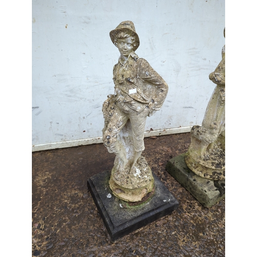 154 - Pair of Decorative Garden Statues